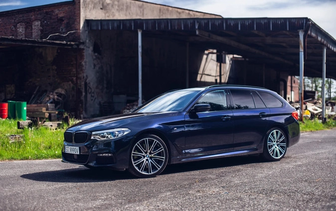 BMW Seria 5 cena 116590 przebieg: 134000, rok produkcji 2019 z Tychy małe 667